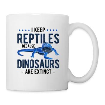 Eidechsen Für Besitzer Von Reptilien - Tasse - Weiß - Rechts