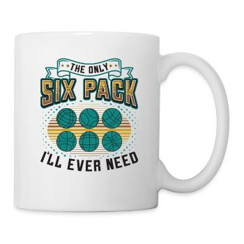 The only six-pack I'll ever need - Mug - white - Right