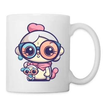 cool Mama - Tasse - Weiß - Rechts