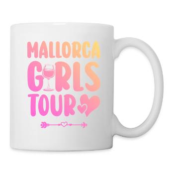 Mallorca Party Team - Tasse - Weiß - Rechts