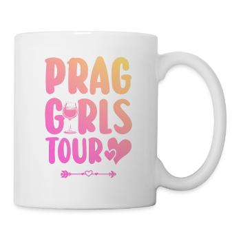 Équipe du Parti de Prague - Mug blanc - blanc - Droite