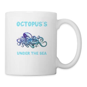 Octopus’s Garden Fun Jardinage Octopus Octopus Octo - Mug blanc - blanc - Droite