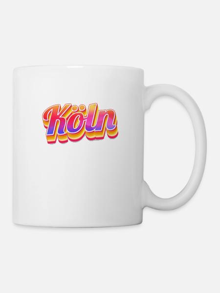 Kölnerin Kölner Köln - Tasse - Weiß