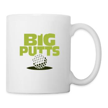 J’aime les gros putts et je ne peux pas mentir au golf - Mug blanc - blanc - Droite