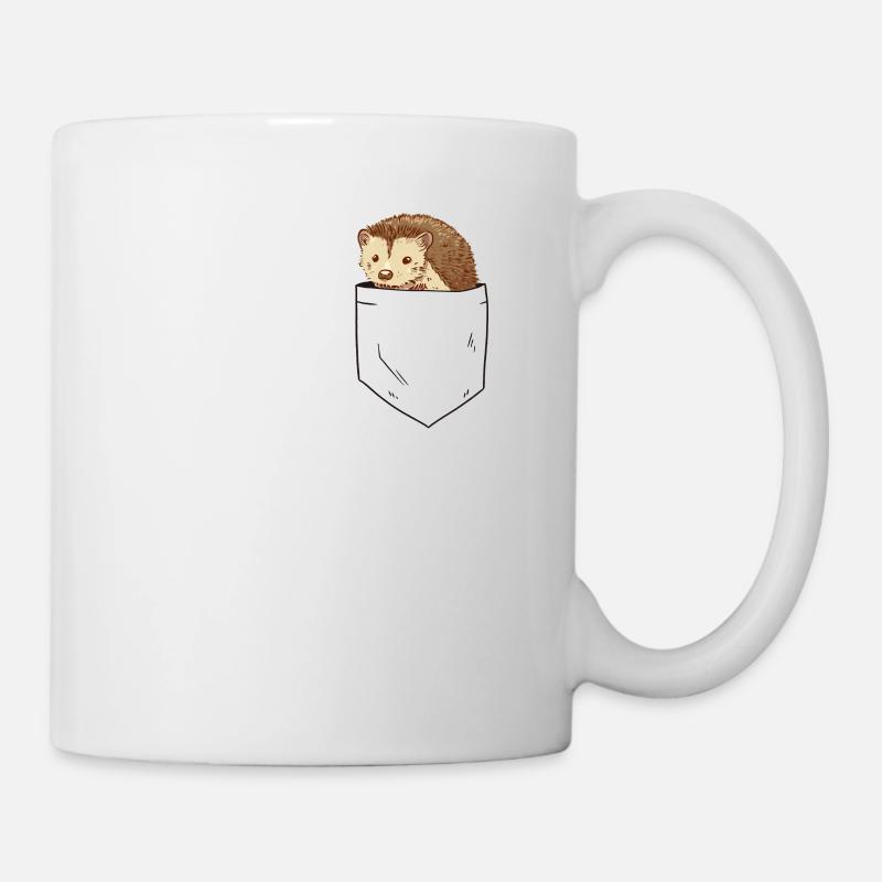 Riccio nel taschino - Tazza - bianco