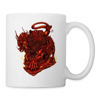 Greek mythology - Chimera - Mug - white - Right