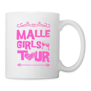 Malle Party Team - Tasse - Weiß - Rechts