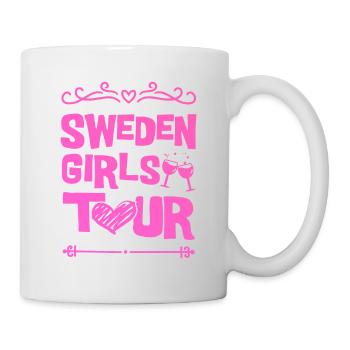Équipe de Suède - Mug blanc - blanc - Droite