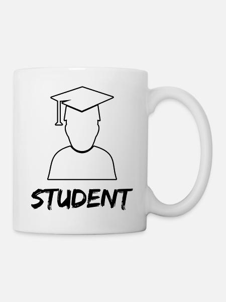 student diploma - Tasse - Weiß