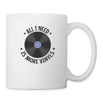 All I Need is more Vinyls Record - Mug - white - Right