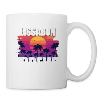 Lissabon Urlaub - Tasse - Weiß - Rechts