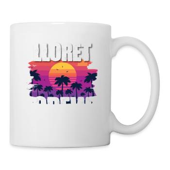 Tourisme Lloret De Mar - Mug blanc - blanc - Droite