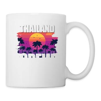 Vacances en Thaïlande - Mug blanc - blanc - Droite