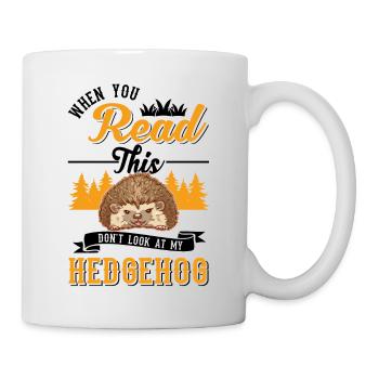 Hérisson Cadeau Stacheligel - Mug blanc - blanc - Droite