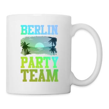 L’équipe du parti berlinois - Mug blanc - blanc - Droite