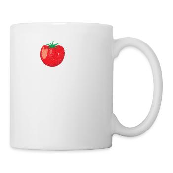 Amour tomate jardinage potager plantes - Mug blanc - blanc - Droite
