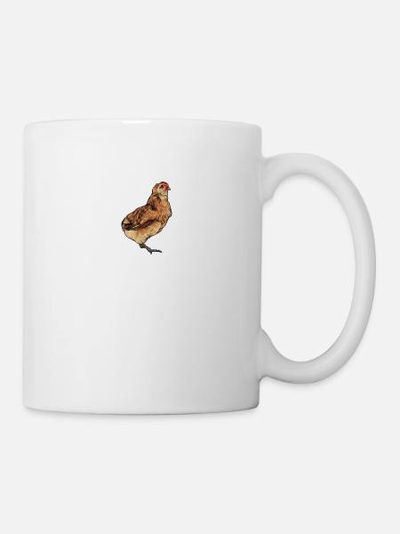 Araucana Hühner I Hühnerrasse Huhn Motiv für - Tasse - Weiß