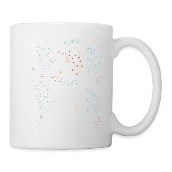 Mein Raum ist Klein - Tasse - Weiß - Rechts