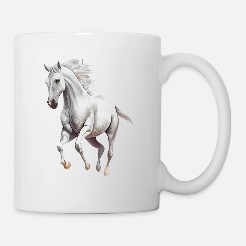 White Horse - Mug - white