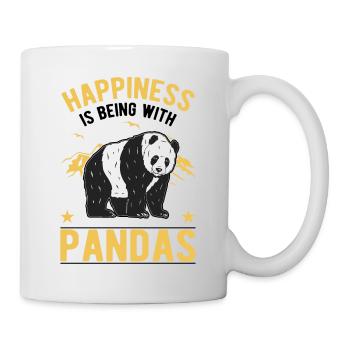 Panda Lucky Panda Bear - Mug blanc - blanc - Droite