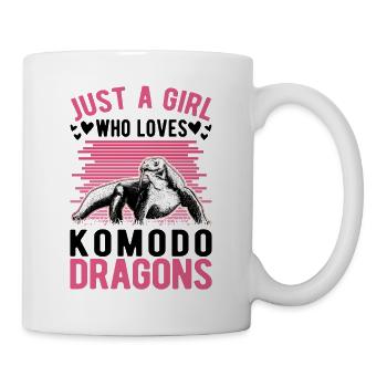 Komodo dragon Boy Komodo Dragon monitor lizard - Mug - white - Right