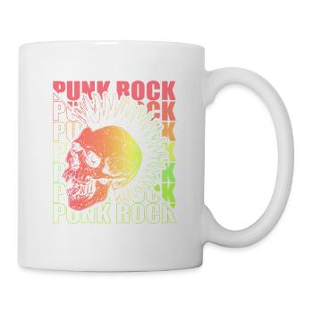 Punk Rock Pogo Anarchy Punks Punk Rocker Punk - Mug - white - Right