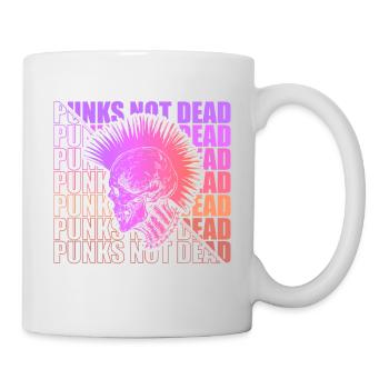 Punk Rock Pogo Anarchie Punks Punk Rocker Punk - Tasse - Weiß - Rechts