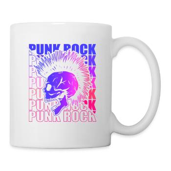 Punk Rock Pogo Anarchy Punks Punk Rocker Punk - Mug - white - Right