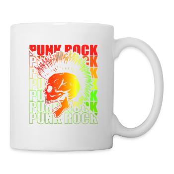 Punk Rock Pogo Anarchy Punks Punk Rocker Punk - Mug - white - Right