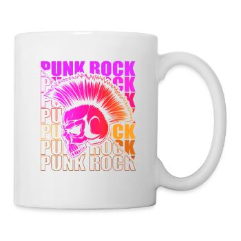 Punk Rock Pogo Anarchie Punks Punk Rocker Punk - Tasse - Weiß - Rechts