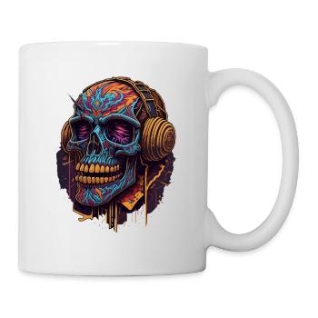 TECHNO SKULL - Tasse - Weiß - Rechts