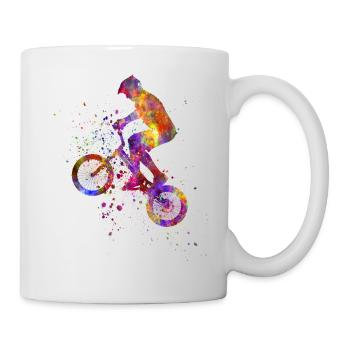 BMX-Cyclist Bike - Mug - white - Right