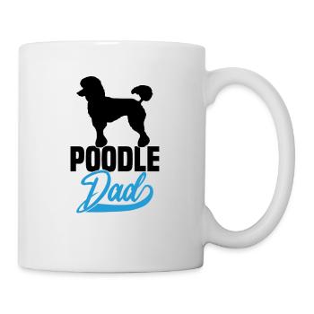 Poodle Dad - Tasse - Weiß - Rechts