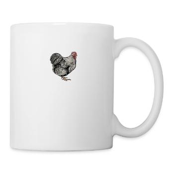 Brahma Hühner I Chicken Geflügel Motiv für - Tasse - Weiß - Rechts