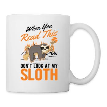 Sloth Gift Sloth - Mug - white - Right
