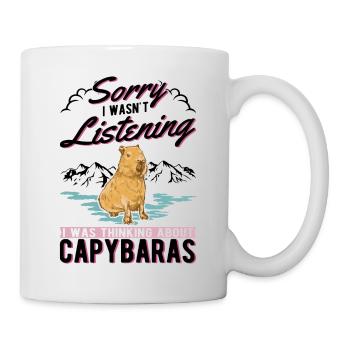 Capybara Gift Capibara capybara - Mug - white - Right