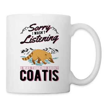 Coati Gift Proboscis Coati - Mug - white - Right