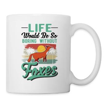 Red Gift Red Fox - Mug - white - Right