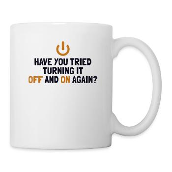 Tried Turning It Off And On Again IT Operations - Mug - white - Right