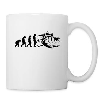 Surfer-Sport Evolution Surfer Planche de surf - Mug blanc - blanc - Droite