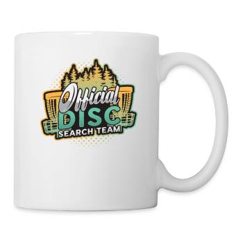 Recherche officielle de disque, Team Frisbee, Golf Disc - Mug blanc - blanc - Droite