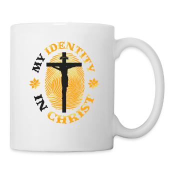 My Identity In Christ, Christianity - Mug - white - Right