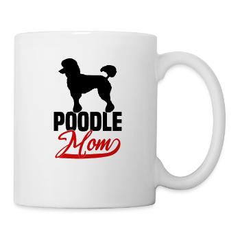 Poodle Mom - Tasse - Weiß - Rechts