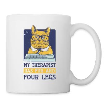 Funny Cat Lovers Gift For Cats Mom - Mug - white - Right