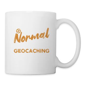 I used to be normal, then I discovered geocache - Mug - white - Right