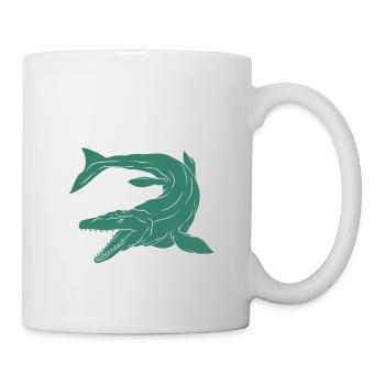 J’aime vraiment Mosasaurus - Mug blanc - blanc - Droite