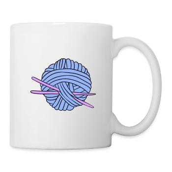 I'd Rather Be Knitting - Mug - white - Right