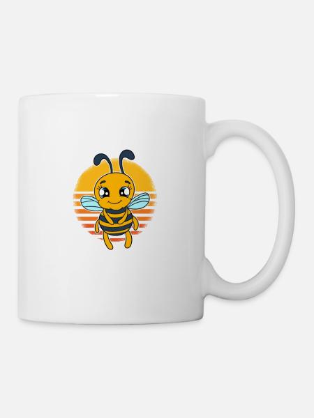 Désolé, j’ai des projets avec mes abeilles - Mug blanc - blanc