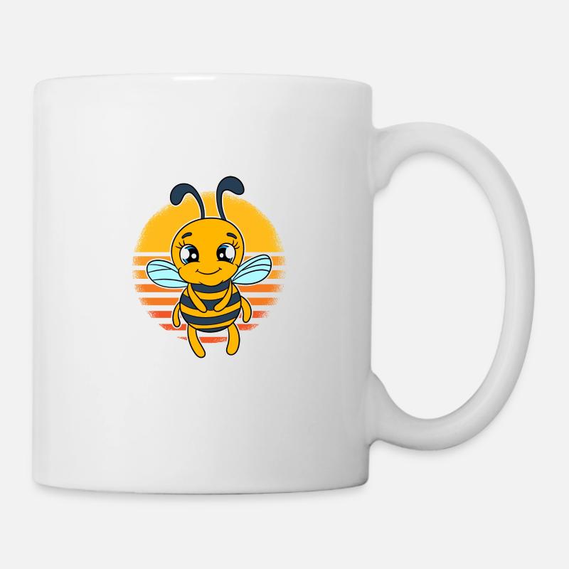 Désolé, j’ai des projets avec mes abeilles - Mug blanc - blanc