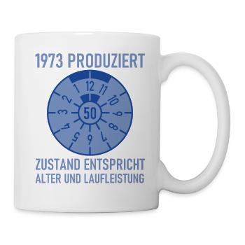 HU Zustand entspricht Alter und Laufleistung 1973 - Tasse - Weiß - Rechts